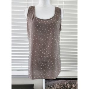 LOFT brown top, size M.